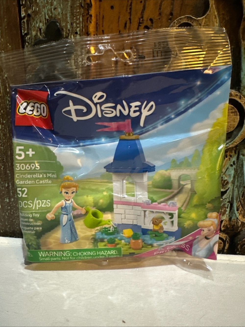 Lego Disney Cinderella Mini Garden Castle - Blue, White & Pink